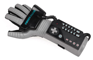 Nintendo Power Glove™. Not shown: Nintendo robot (sold separately)